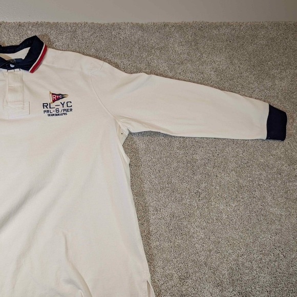 Polo Ralph Lauren RYC SNIPE 5-30 RLYC Polo Stadium 1992 Flag Size Extra Large - Picture 13 of 16